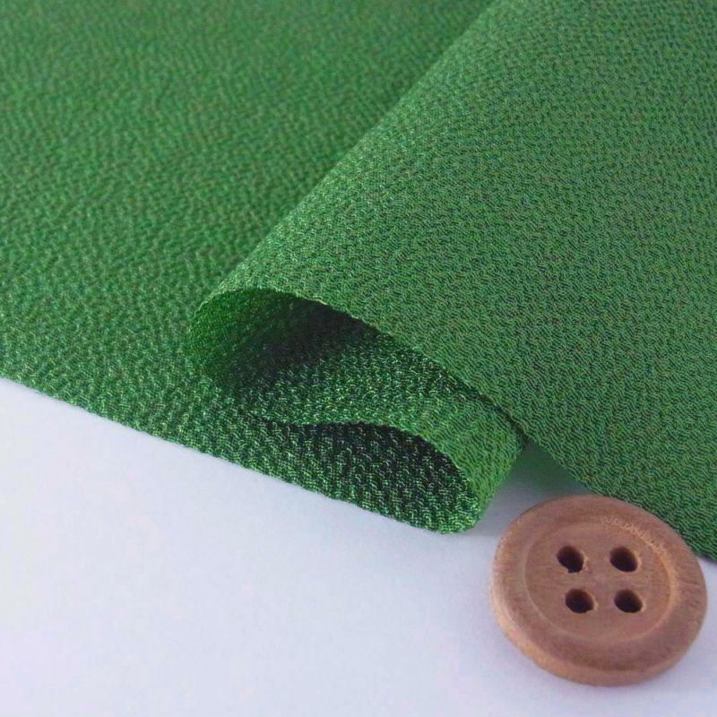 無地一越ちりめん(深草色) 10cm単位 切り売り |生地 和柄/和布