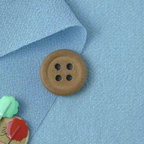 無地一越ちりめん(水色) 10cm単位 切り売り |生地 和柄/和布/ちりめん