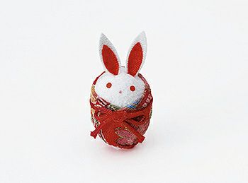 つまみ細工＊パーツ＊うさぎ （節句手芸キット 『つまみ細工で作る 