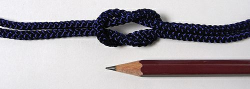 江戸打ちひも・中太（紺）
