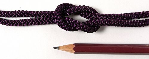 江戸打ちひも・太（深紫）