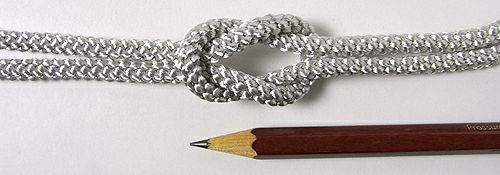 江戸打ちひも・太（ライトグレイ）