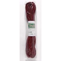 江戸打ちひも・中太（えんじ）：15mかせ