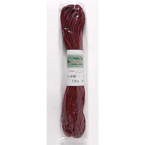 江戸打ちひも・中太（えんじ）：15mかせ