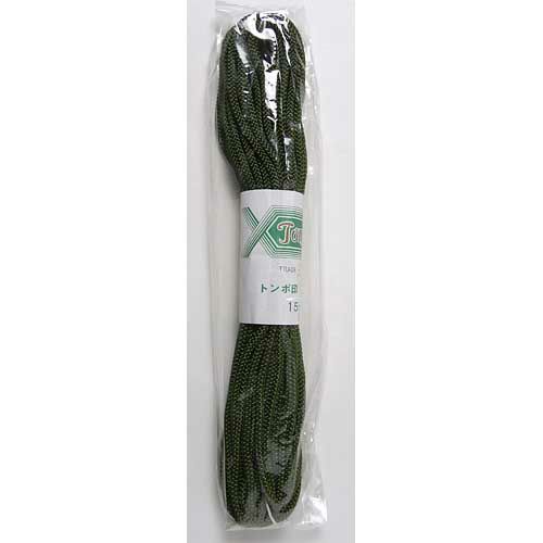 江戸打ちひも・中太（こけ色）：15mかせ