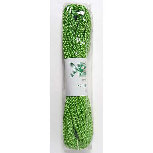 江戸打ちひも・太（黄緑）：15mかせ