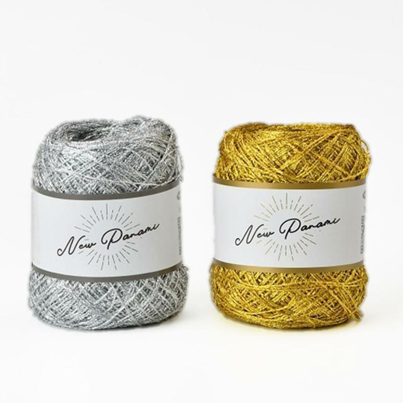 メタリックヤーン＜ニューパナミ＞（金・銀）200m巻