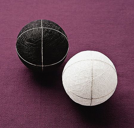 地割り済手まり芯（4等分）