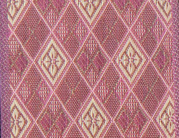 たたみテープ柄物（業平格子）・2ｍ巻