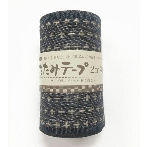 たたみテープ柄物（十字）・2ｍ巻