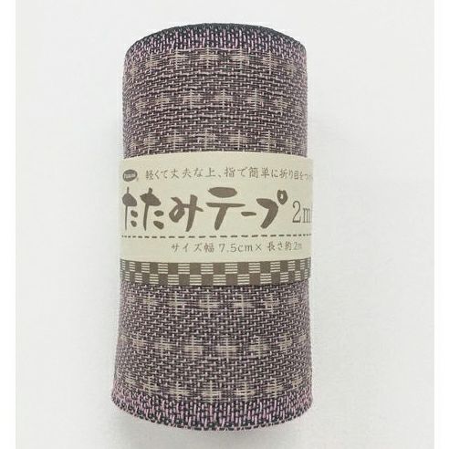 たたみテープ柄物（十字）・2ｍ巻