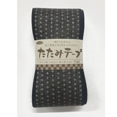 たたみテープ柄物（十字）・9.5ｍ巻