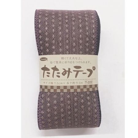 たたみテープ柄物（十字）・9.5ｍ巻