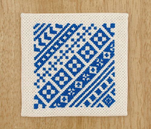 こぎんキット・コースター単品（ベージュ）