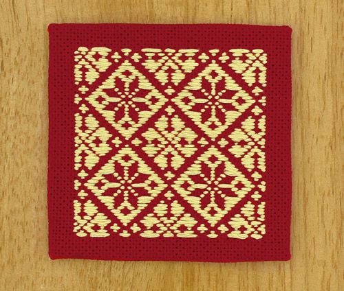 こぎんキット・コースター単品（ワイン）