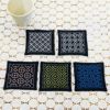 刺し子キット・一目刺しのコースター（藍/5枚1組）