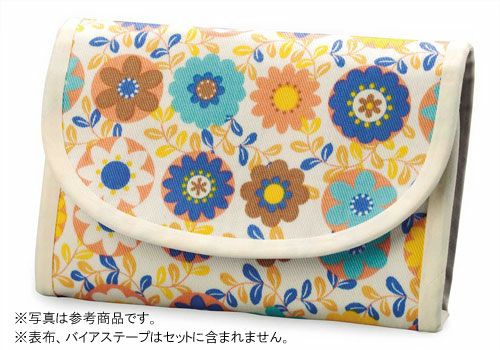 キット・じゃばらカードケースキット(裏生地：紺)【布別】