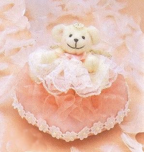 キット・ハートのリングピロー（ピンク）