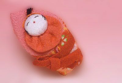 ちりめん細工「3人の赤ちゃんおくるみ」 専用ページ「8人の赤ちゃん