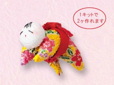 つるし飾りパーツキット・桜 |生地 和柄/和布/ちりめん手芸通販
