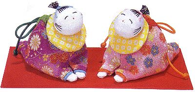 キット・はいはい人形 |生地 和柄/和布/ちりめん手芸通販布がたり