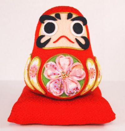 ちりめん手芸キット・開運まねきねこ |生地 和柄/和布/ちりめん手芸