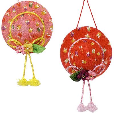 キット・香りの花帽子（A・矢羽根柄）