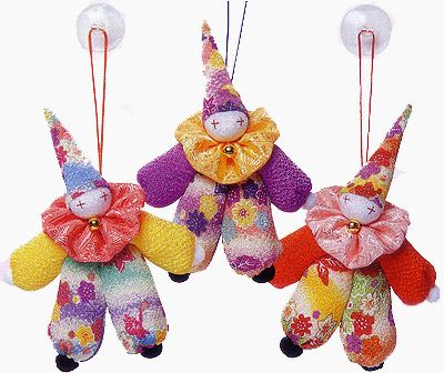 キット・マスコットプチピエロ |生地 和柄/和布/ちりめん手芸通販布がたり