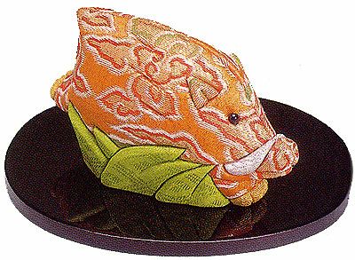 木目込人形キット・十二支・午 |生地 和柄/和布/ちりめん手芸