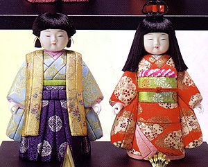 キット・木目込人形・桃の春