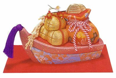木目込キット・寿宝舟