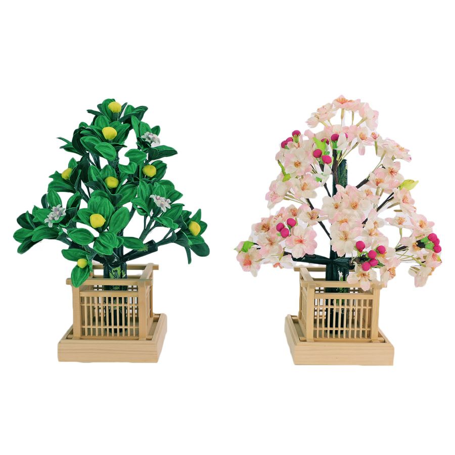 桜橘/さくらたちばな(30cm絹花）