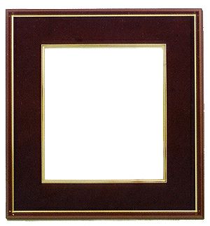 押絵専用額・春慶色紙額（エンジ）