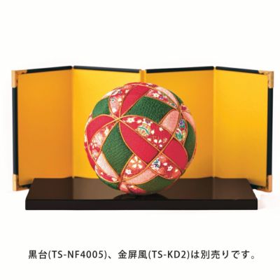 ちりめんキット・きめこみてまり（赤）