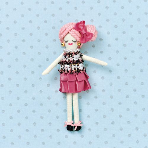 ドールチャームドレスキット ブラックピンク