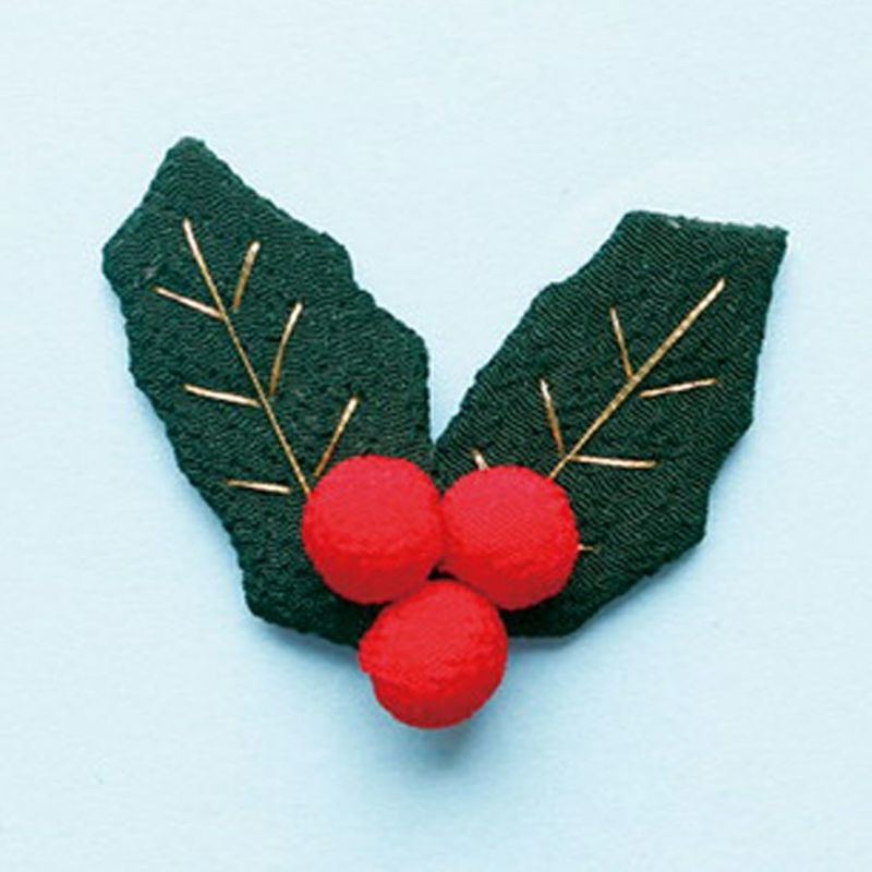 ちりめんパーツ ひいらぎ