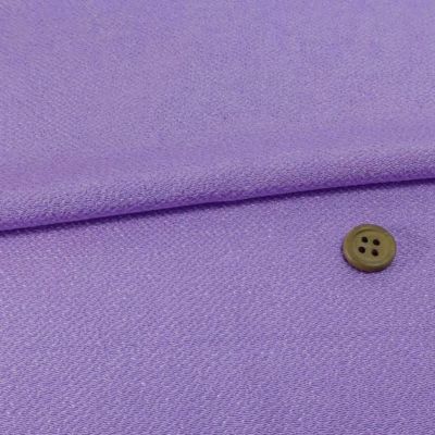 無地ちりめん生地(藤色) 10cm単位 切り売り