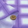 一越ちりめん生地 格子ぼかし(紫)
