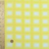 一越ちりめん生地 格子ぼかし(黄色)