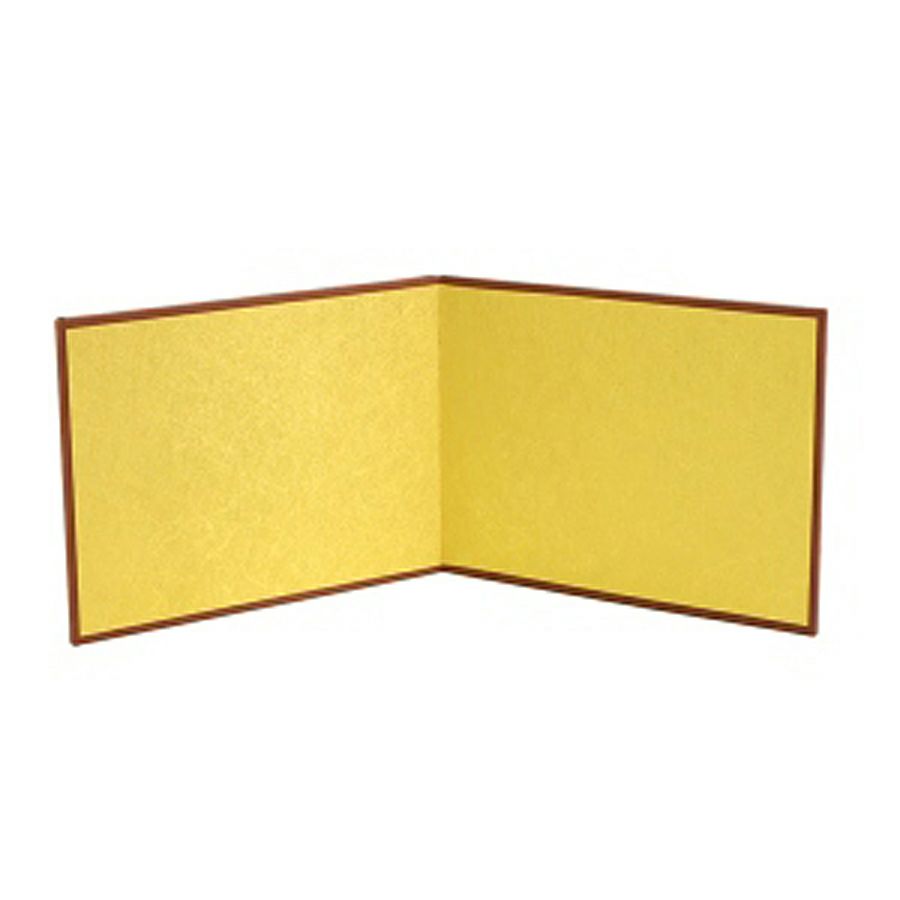 二曲金屏風・横長