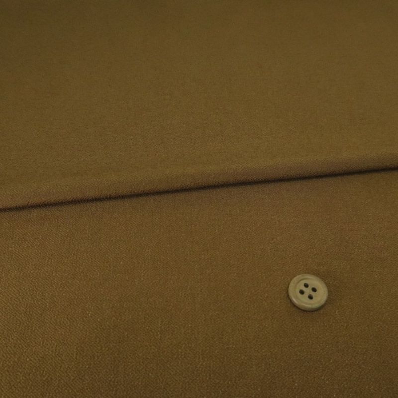 無地一越ちりめん(落葉色) 10cm単位 切り売り