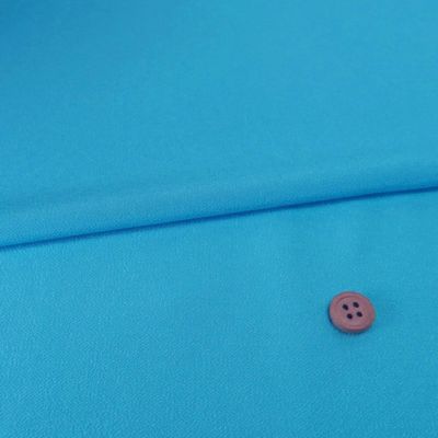 無地一越ちりめん(ソーダブルー) 10cm単位 切り売り