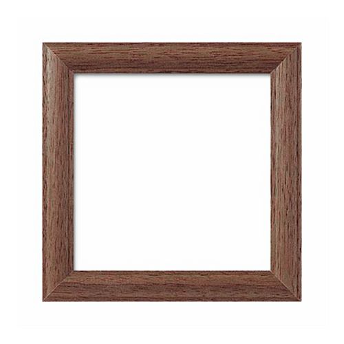 木製フレーム・こげ茶（スタンド付/外径14cm角）