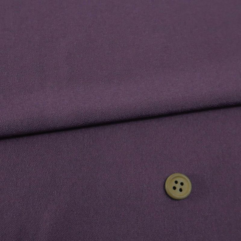 無地一越ちりめん(滅紫/けしむらさき)