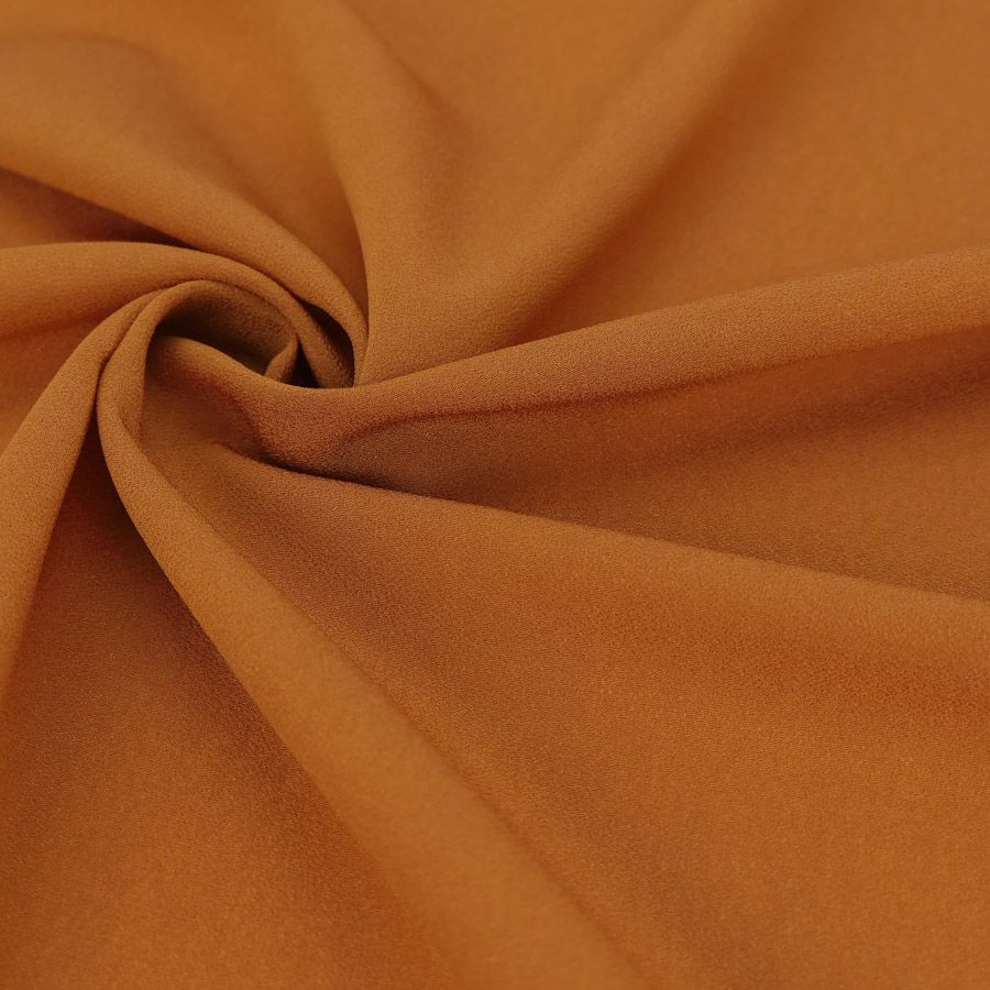 小シボ(一越)ちりめん 無地(たいしゃ色)