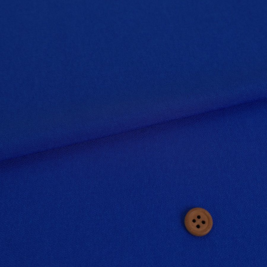 無地一越ちりめん(群青色)