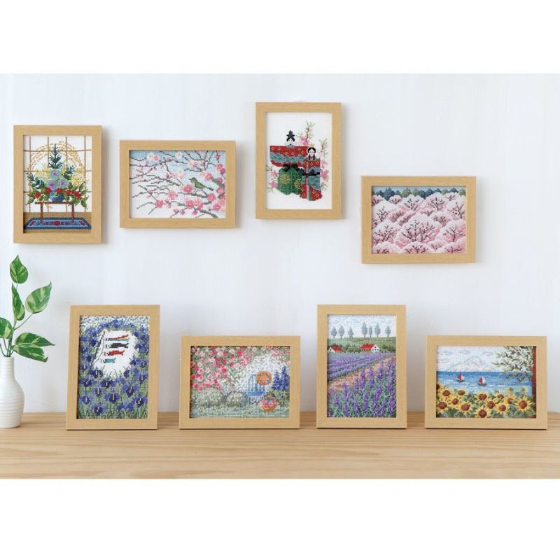 ハンドメイド壁飾り　♥パッチワークコットンチューリップリース(204個)❤ ハンドメイド壁飾り ♥パッチワークコットンチューリップリース
