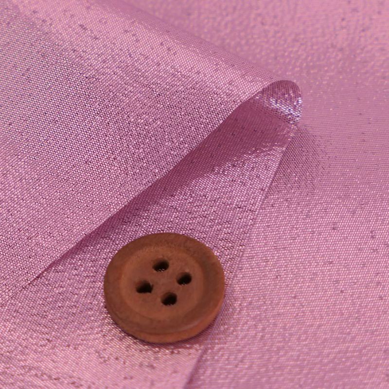 薄手ラメ生地(ピンク) つまみ細工 衣装 装飾