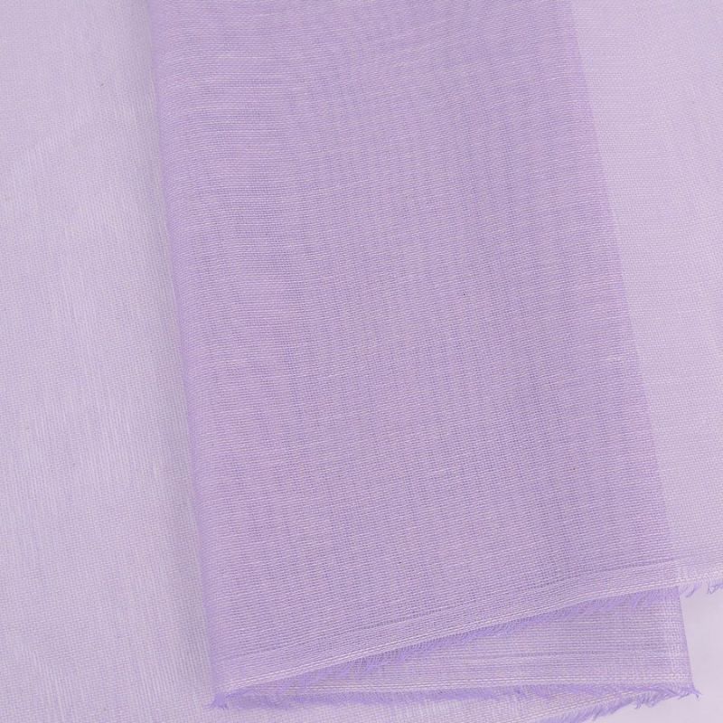 蚊帳(かや)生地 (ラベンダー) 10cm単位切り売り　国産もめん蚊帳生地 薄紫色 虫除けカーテン手作り用に