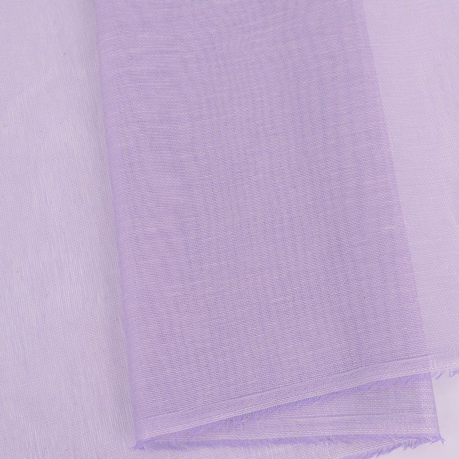 蚊帳(かや)生地 (ラベンダー) 10cm単位切り売り　国産もめん蚊帳生地 薄紫色 虫除けカーテン手作り用に